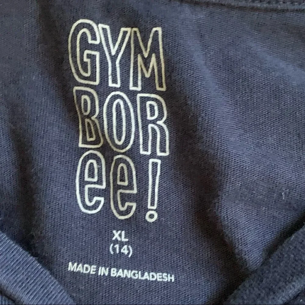 Gymboree Feeling Good Navy Blue Long Sleeve Tshirt